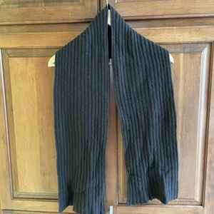 Saks Fifth Avenue chocolate brown 100% cashmere scarf